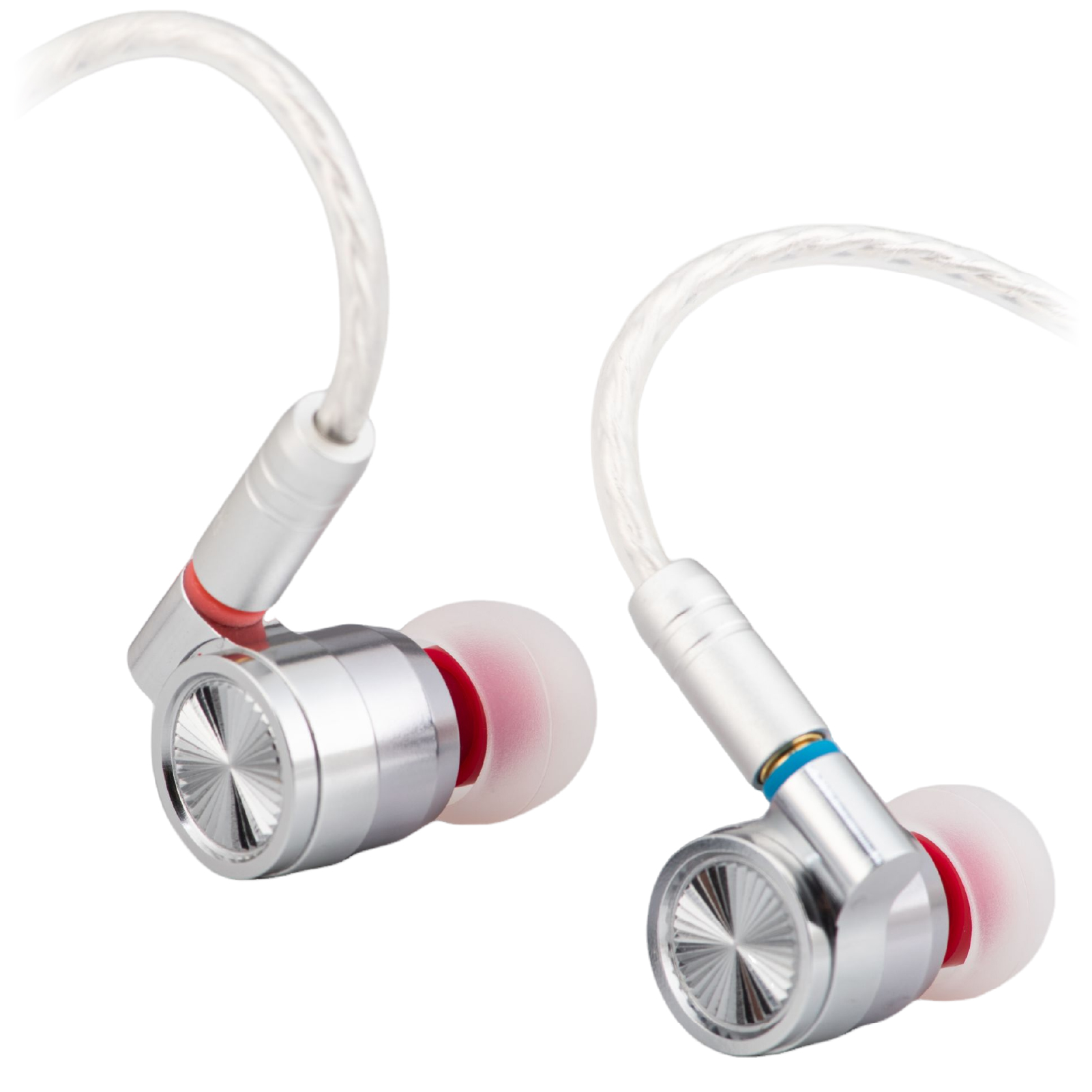 TINHIFI T4 compact cylindrical earphones with silicone tips and over-ear cable guides